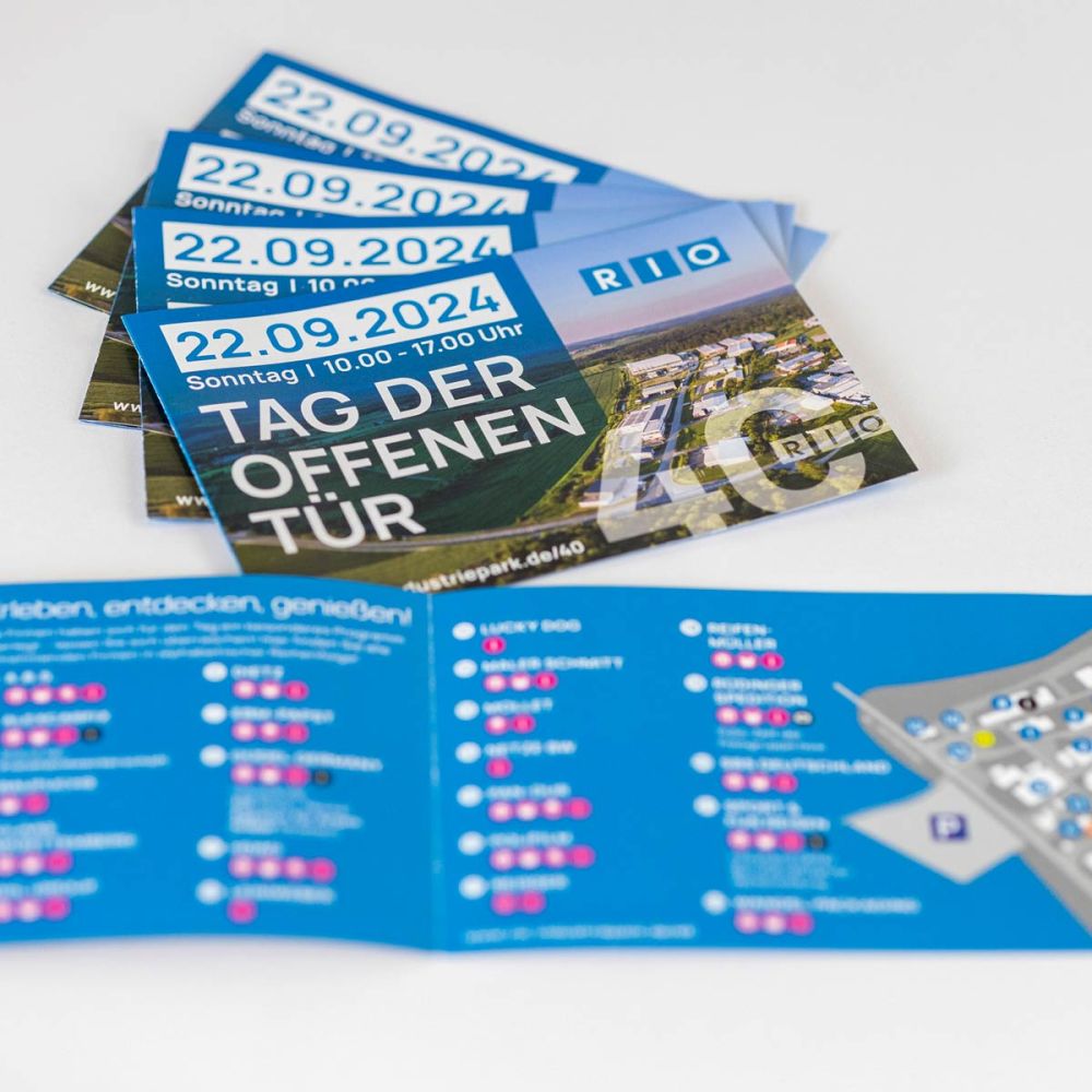 Informationen im Flyer