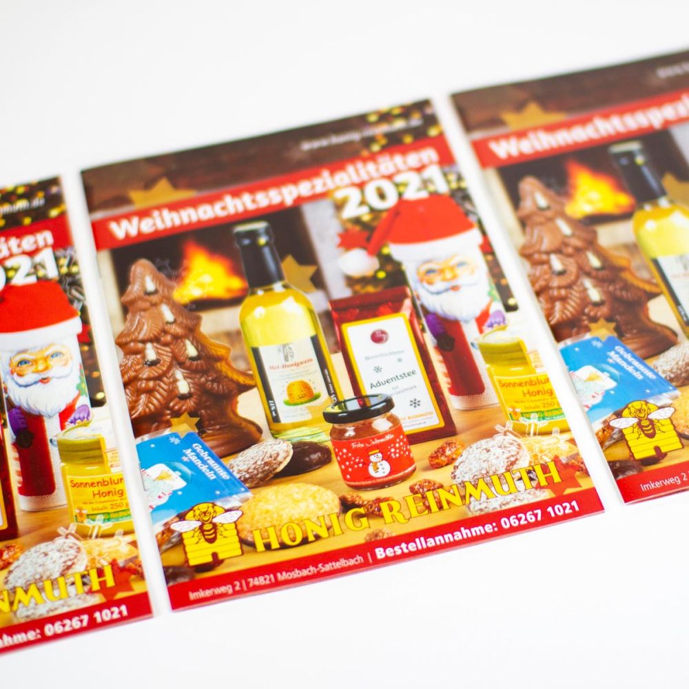 Weihnachtsspezialitäten Honig Reinmuth