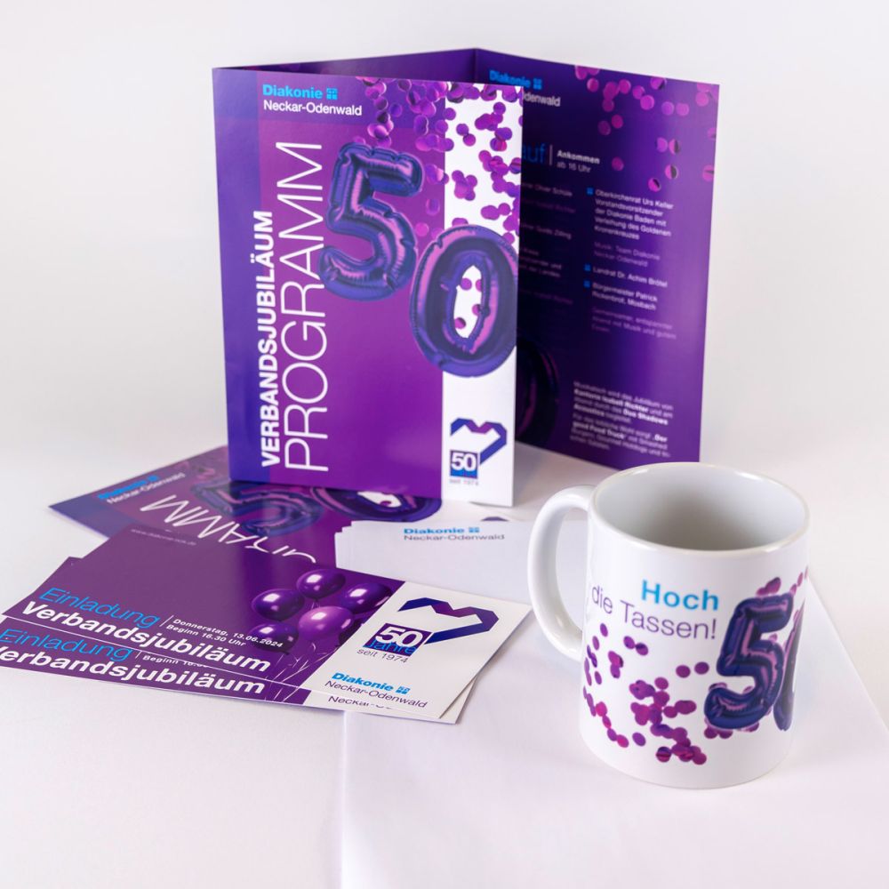 Jubiläumsausstattung der Diakonie Neckar-Odenwald