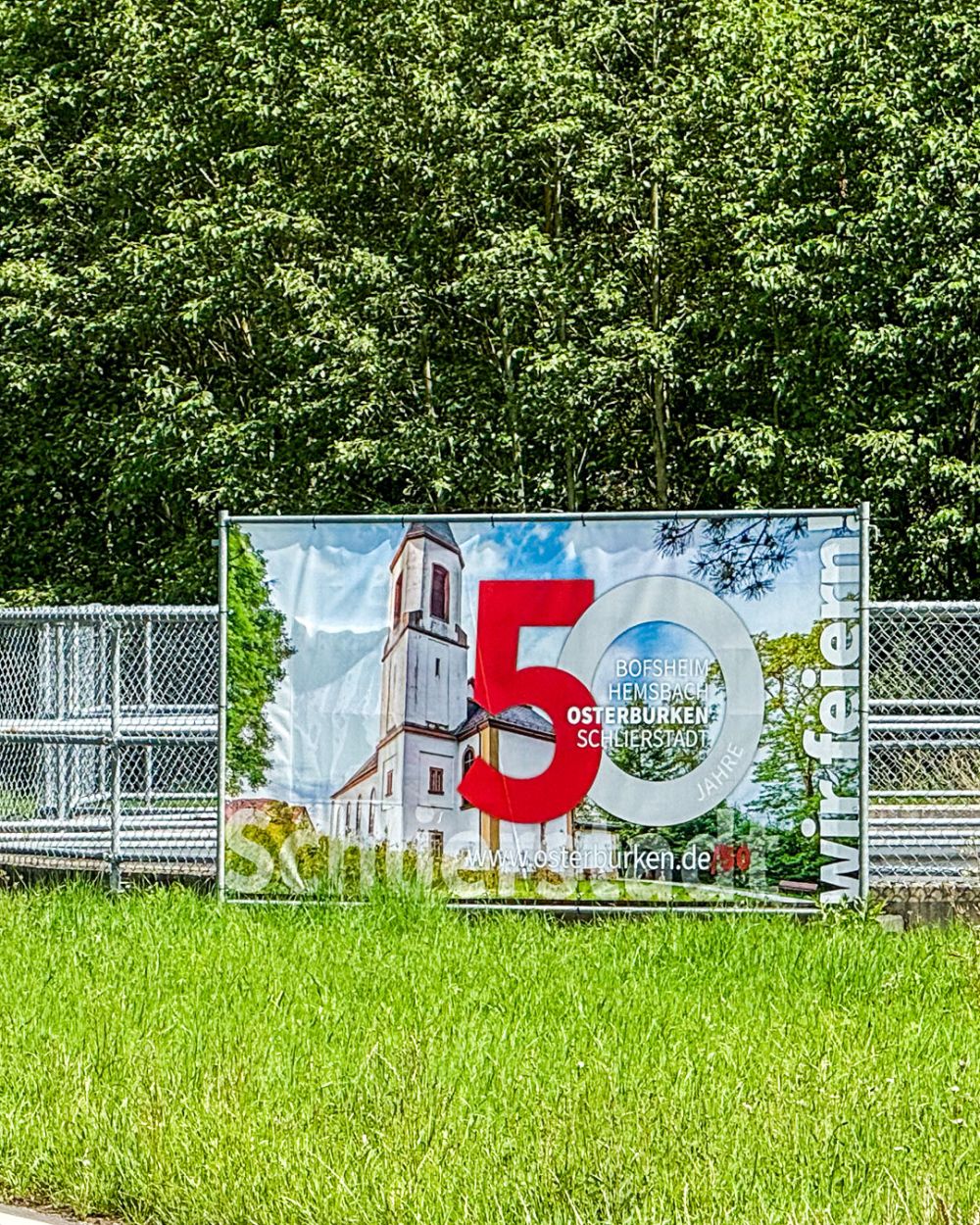 Bauzaunbanner Schlierstadt