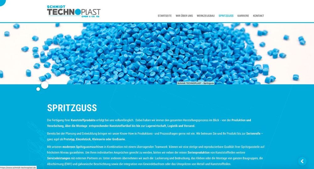Spritzguss Schmidt Technoplast
