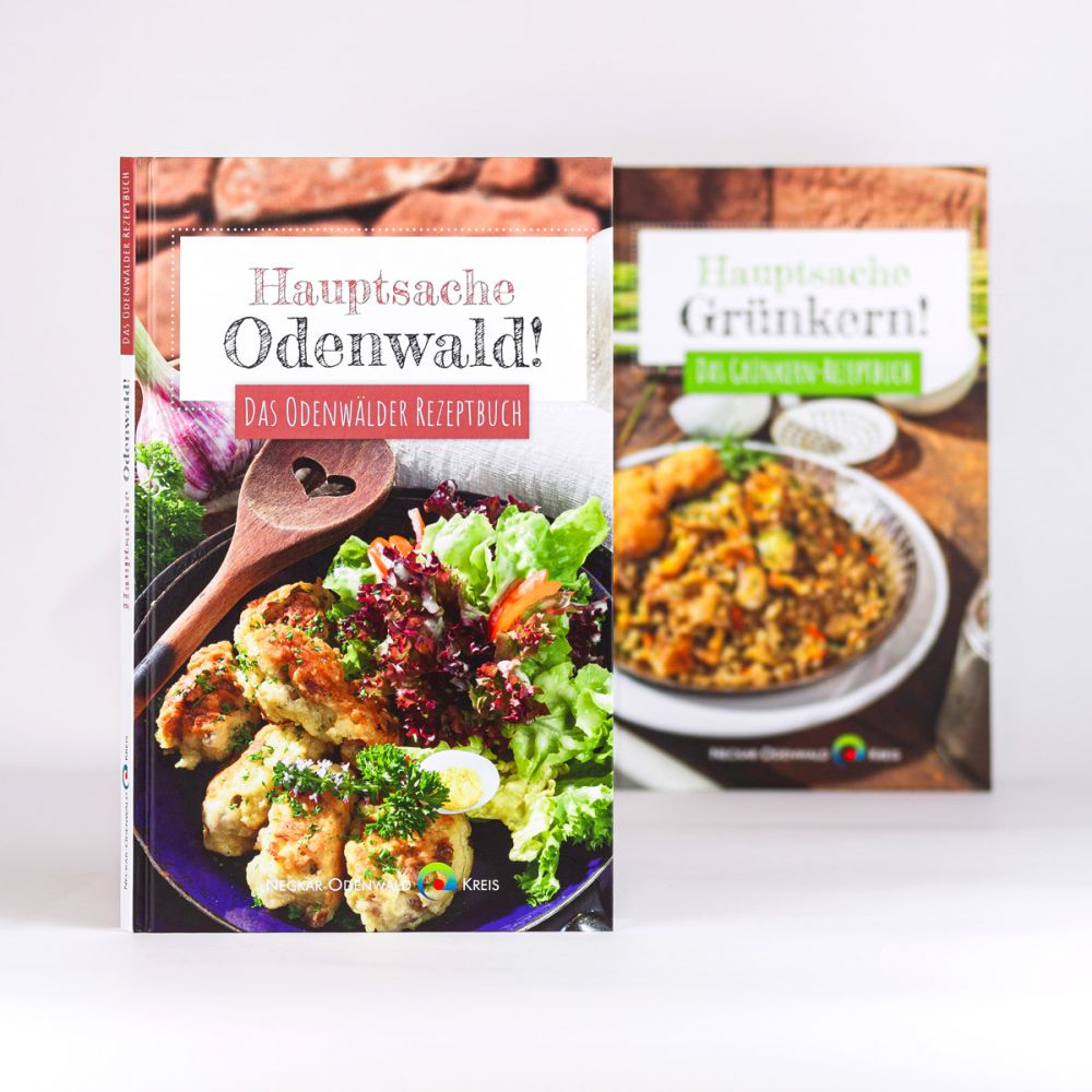 Odenwälder Kochbuch und Grünkern Kochbuch