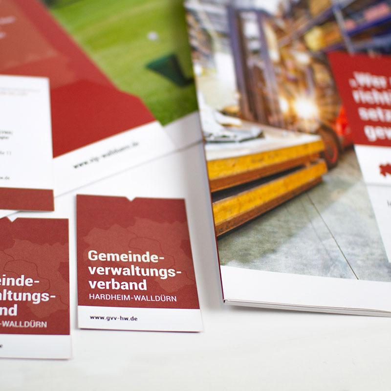 Werbung für den Verbandsindustriepark in Walldürn