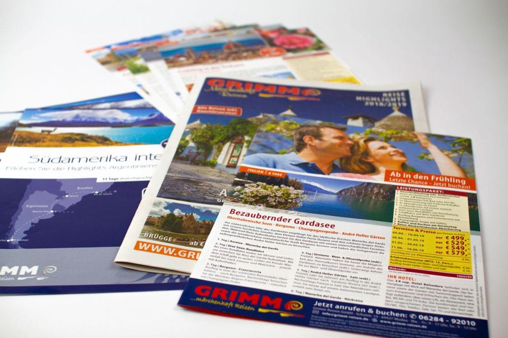 GRIMM Reisen Prospekte