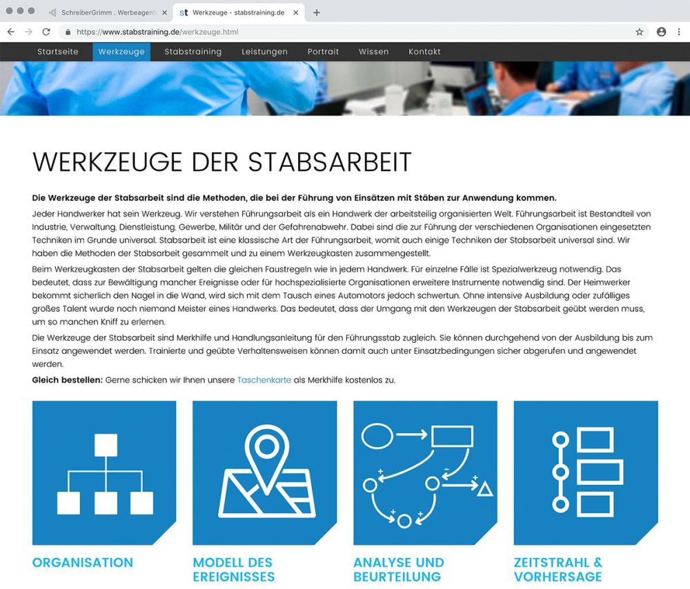 Werkzeuge der Stabsarbeit
