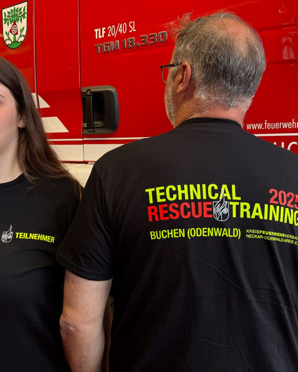 TRT Shirts angezogen