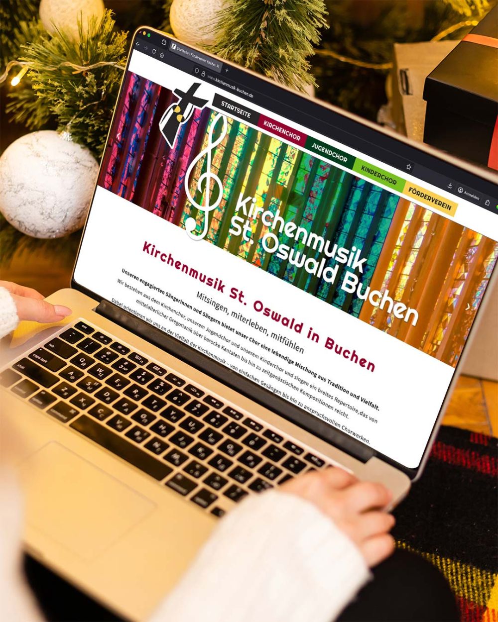 Webseite Kirchenmusik