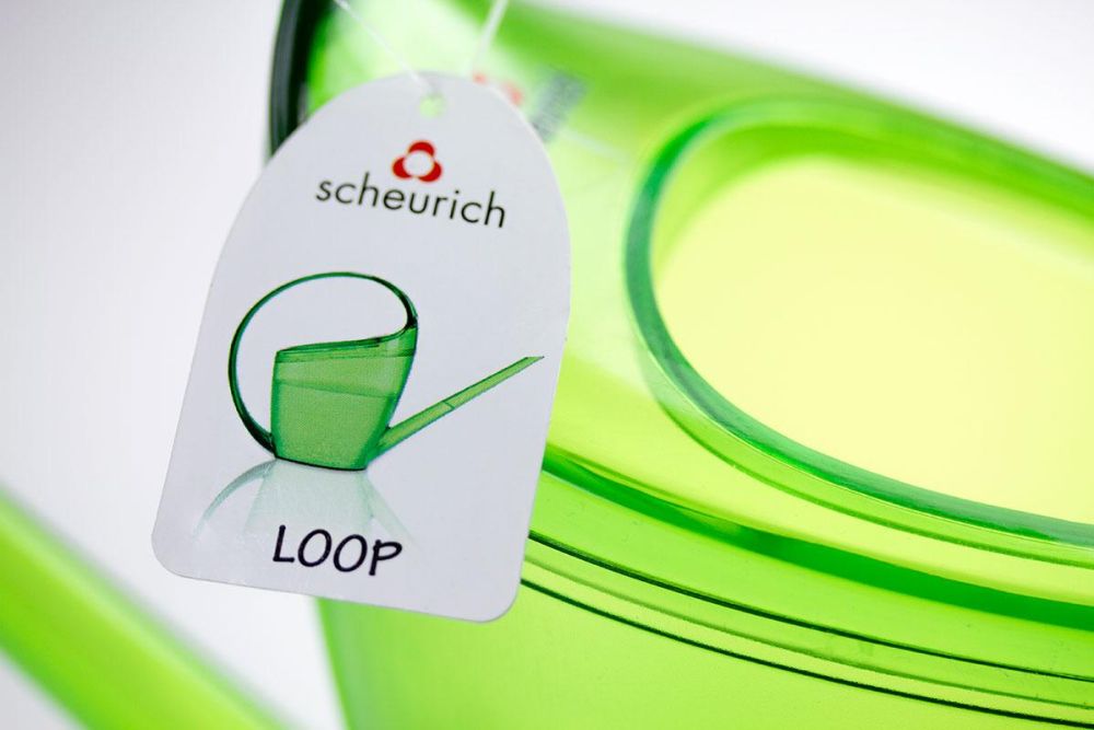 Etikett für die Gieskanne