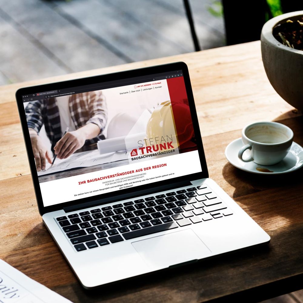 Webseite Stefan Trunk Bauachverständiger