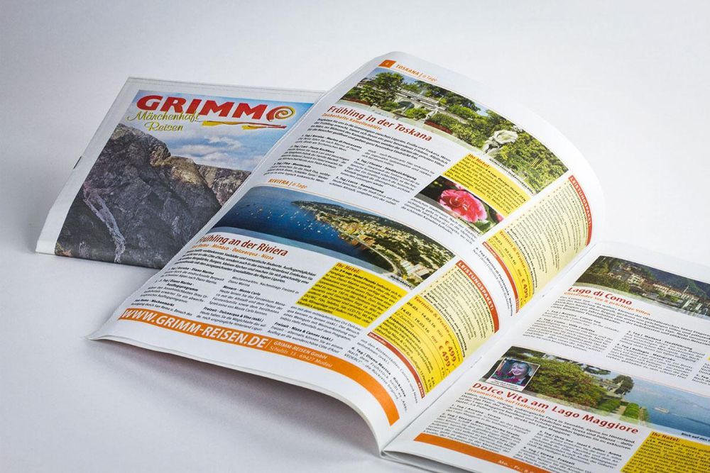 Reiseprospekt Grimm Reisen