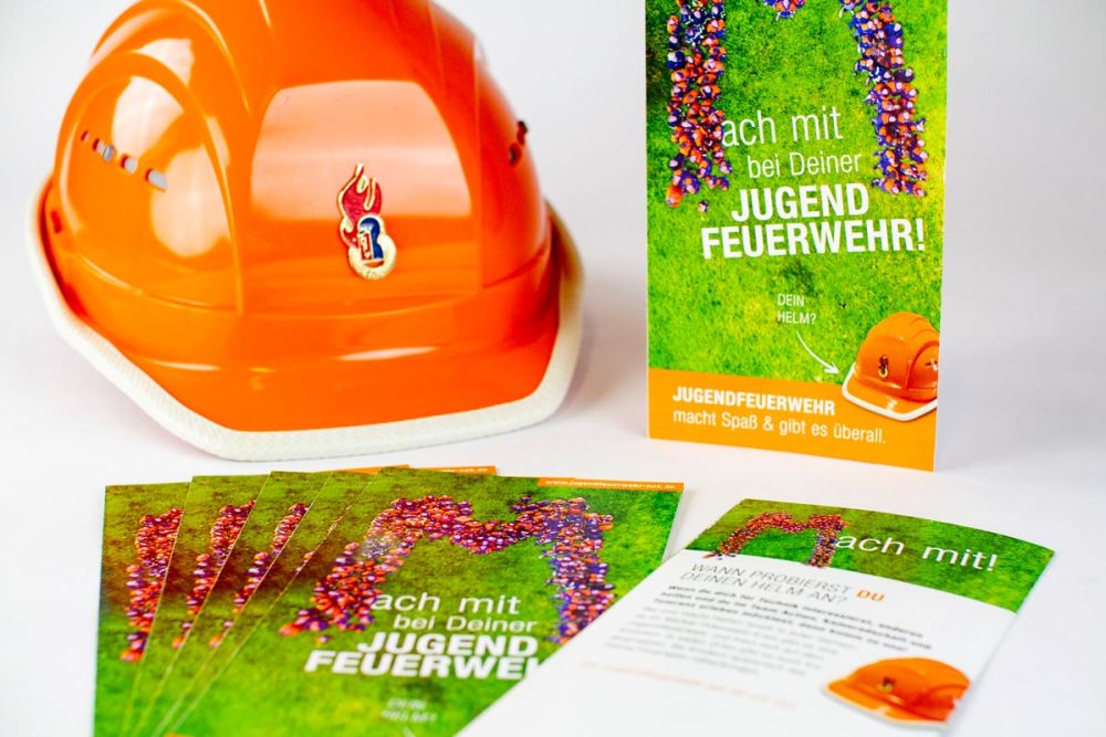 Mach mit bei deiner Jugendfeuerwehr Flyer