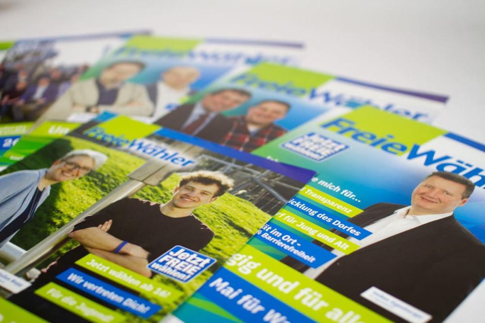 Freie Wähler Flyer