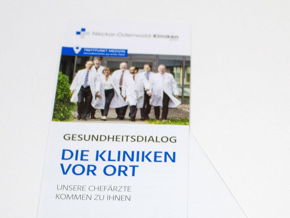 Flyer Gesundheitsdialog