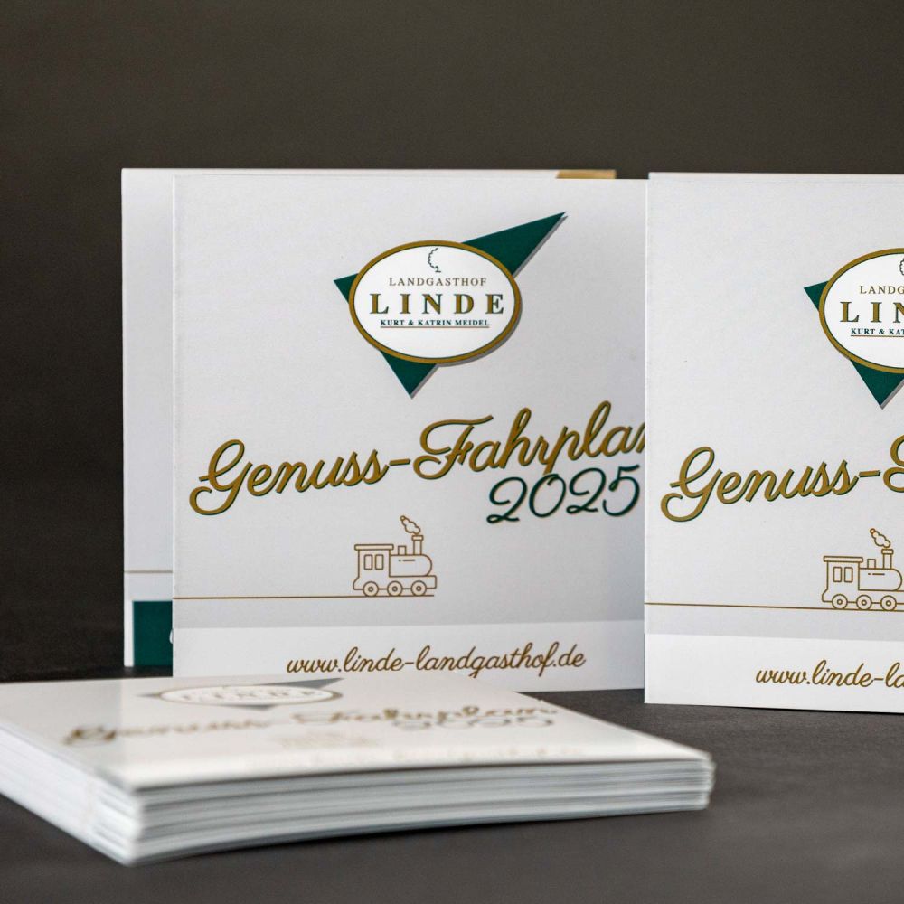 Genussfahrplan Landgasthof Linde