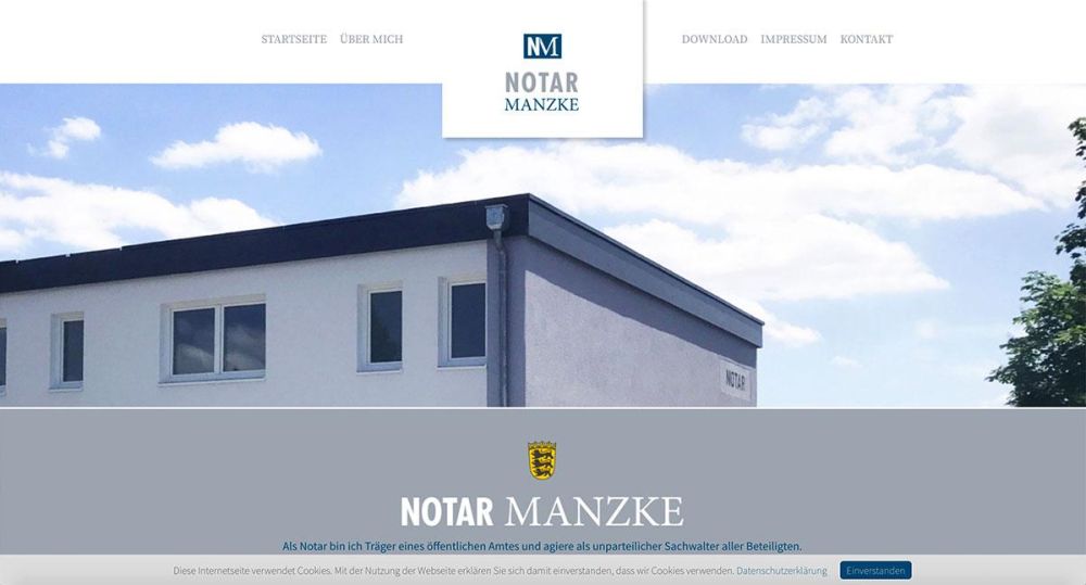 Startseite Notar Manzke