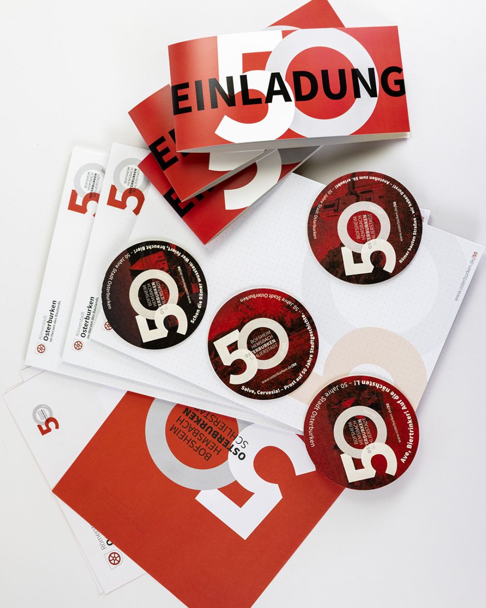 Ausstattung zum Jubiläum