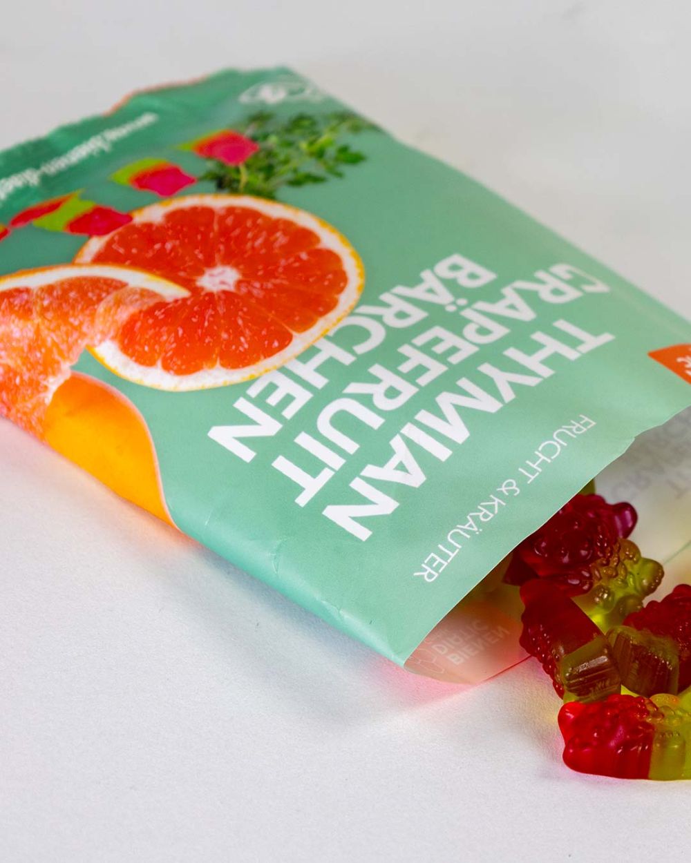 Thymian-Orange Gummibärchen