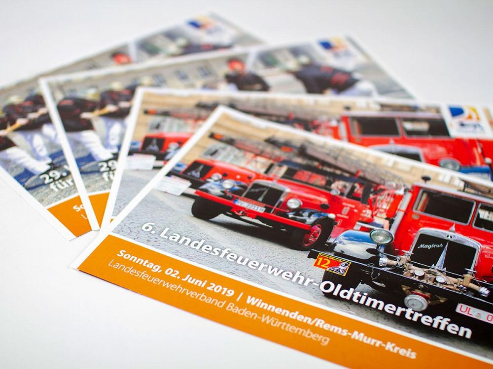 Flyer Oldtimertreffen Landesfeuerwehr