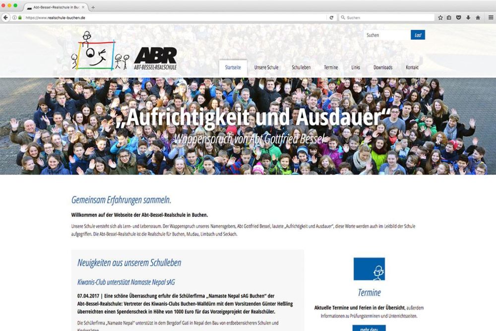 Startseite Realschule Buchen