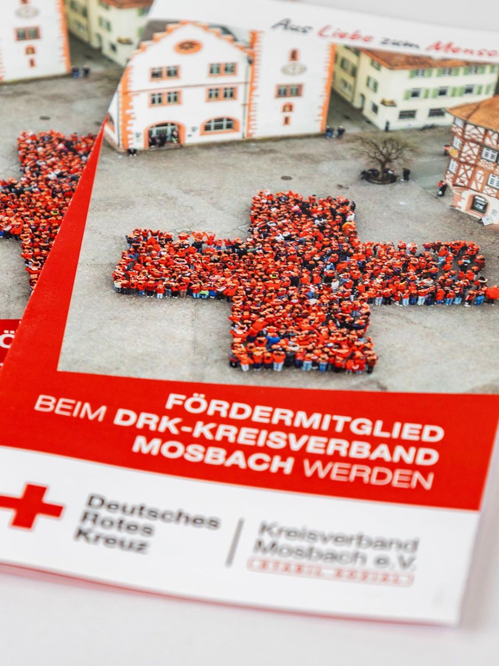 Flyer Fördermitglied DRK-Kreisverband Mosbach