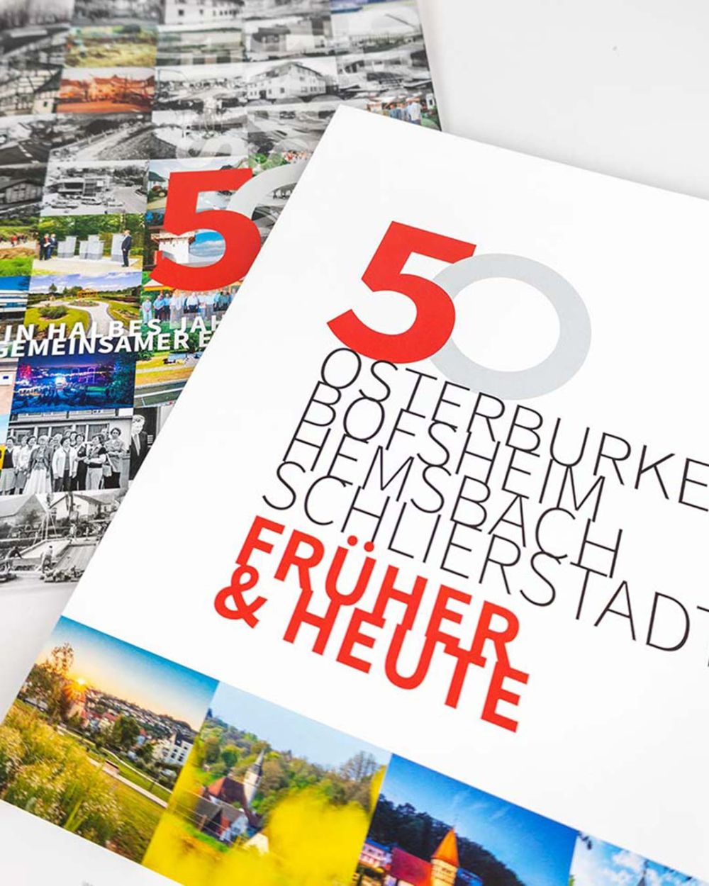 Vorder- und Rückseite vom Jubiläumsheft