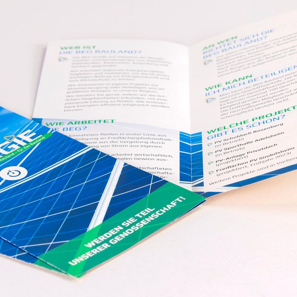 Informationen im BEG Flyer