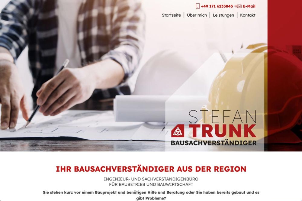 Screenshot Startseite