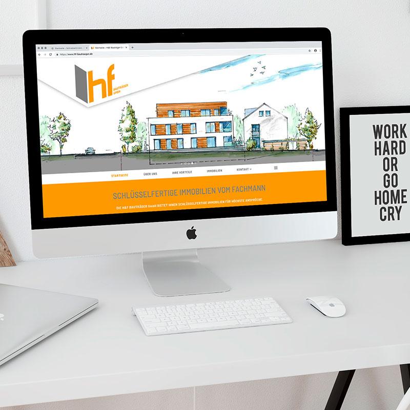 H&F Bauträger baut, sie wohnen (oder vermieten)