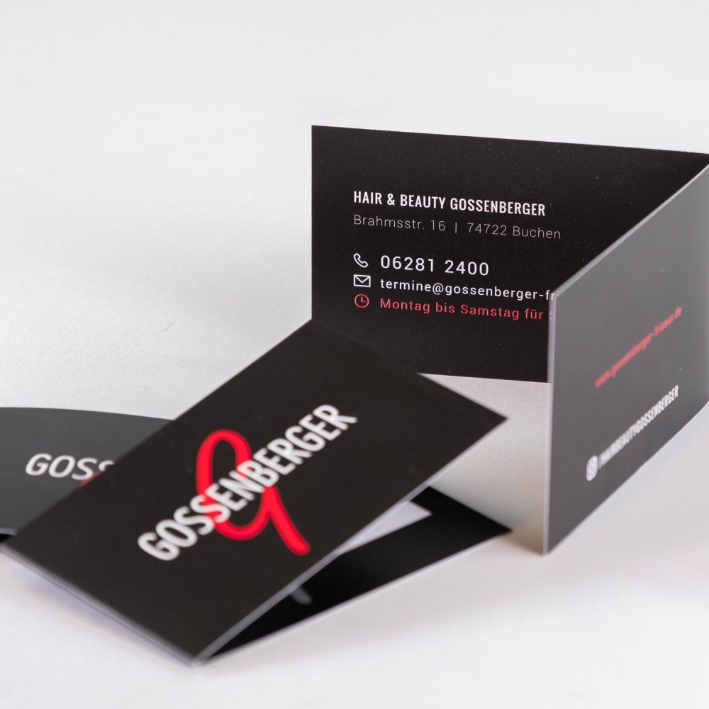 Drucksachen für Hair & Beauty Gossenberger in Buchen (Odenwald)!