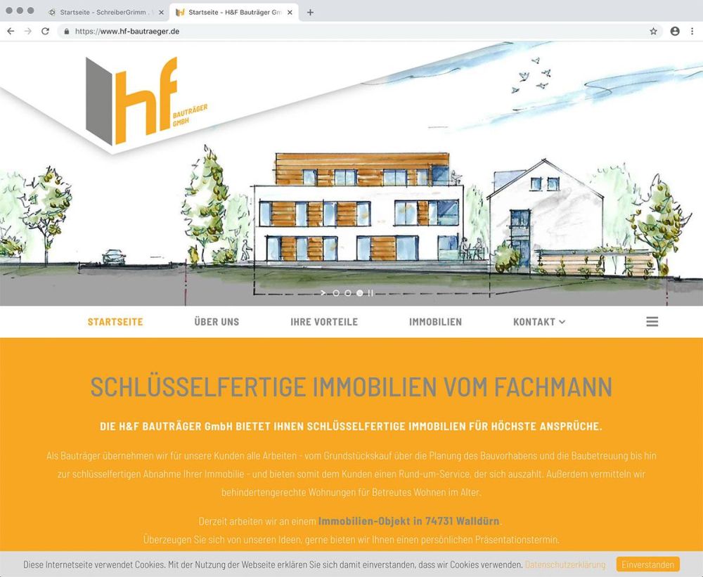 Startseite H&F Bauträger