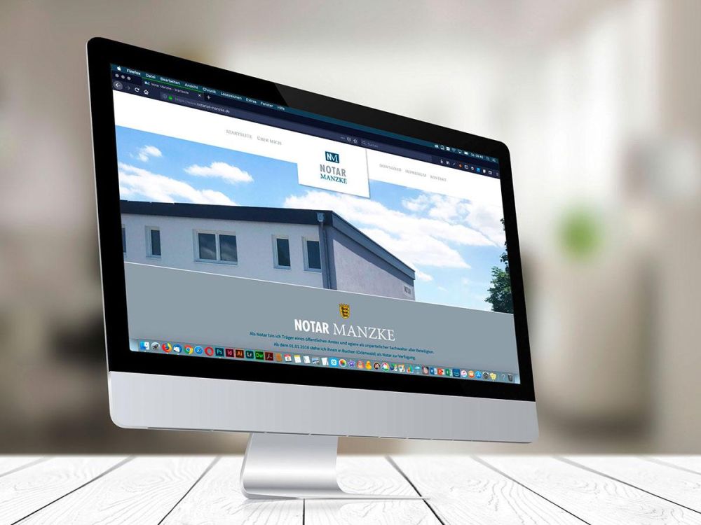 Webseite Notar Manzke