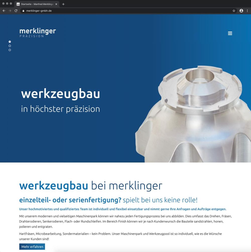 Startseite Merklinger GmbH