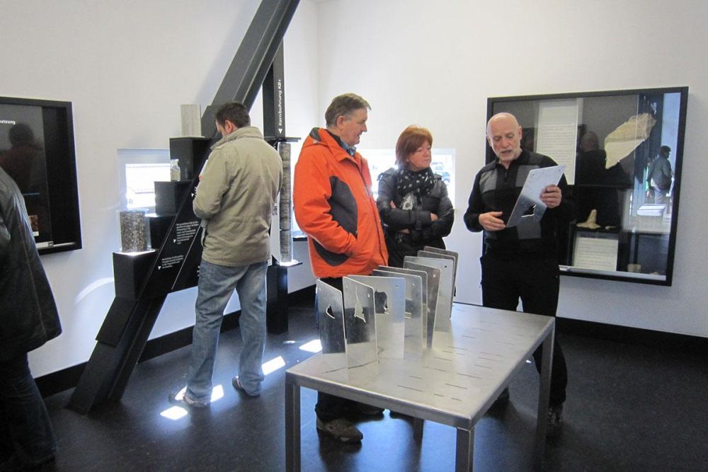 Verschiedene Ausstellungen im Besucherzentrum