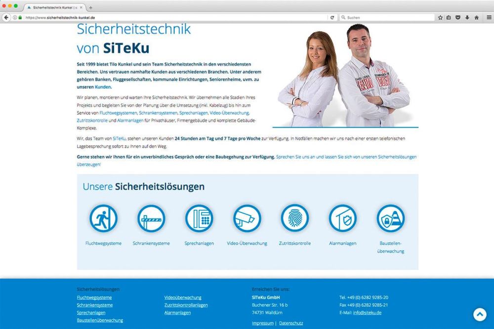 Sicherheitstechnik von SiTeKu