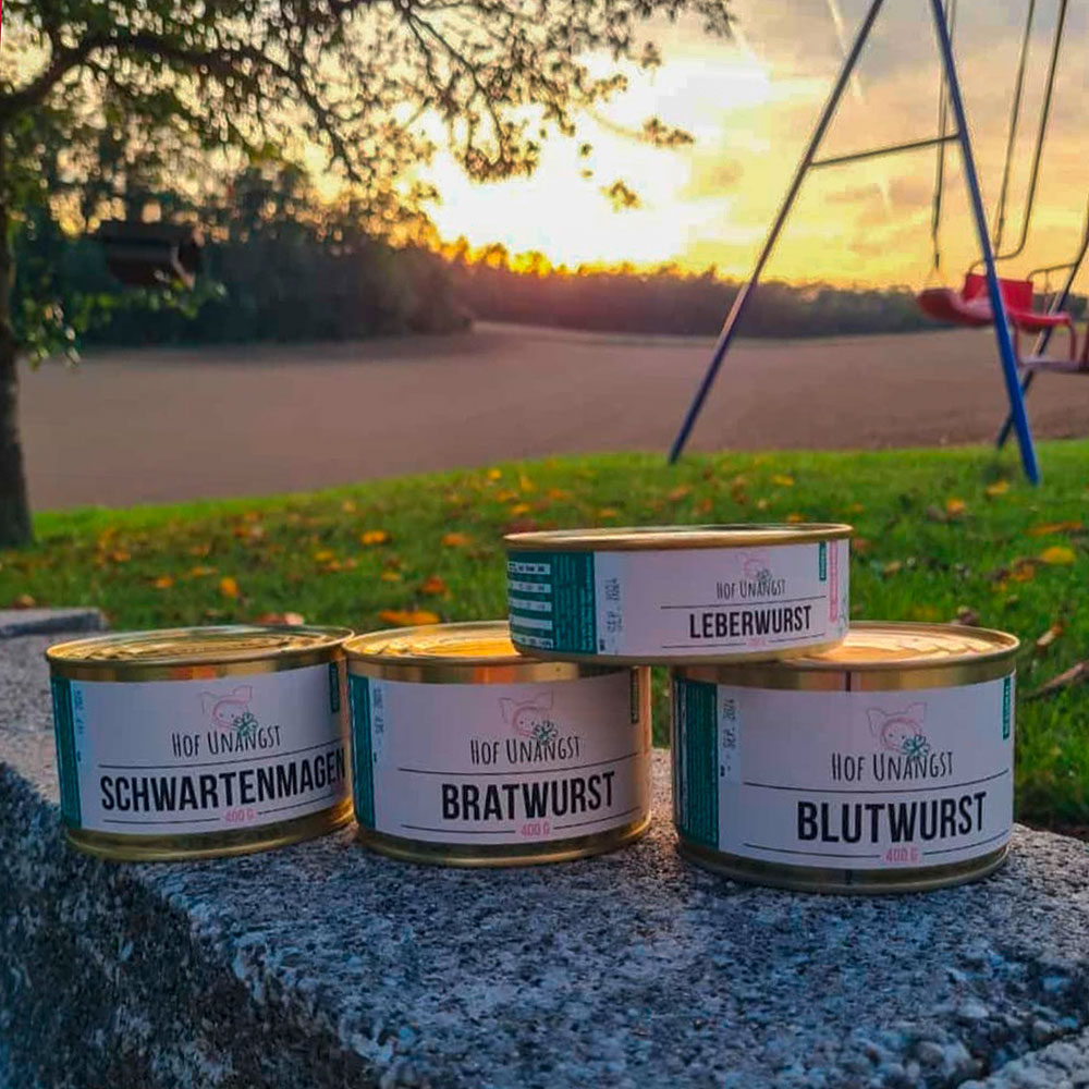 Wurstdosen Hof Unangst