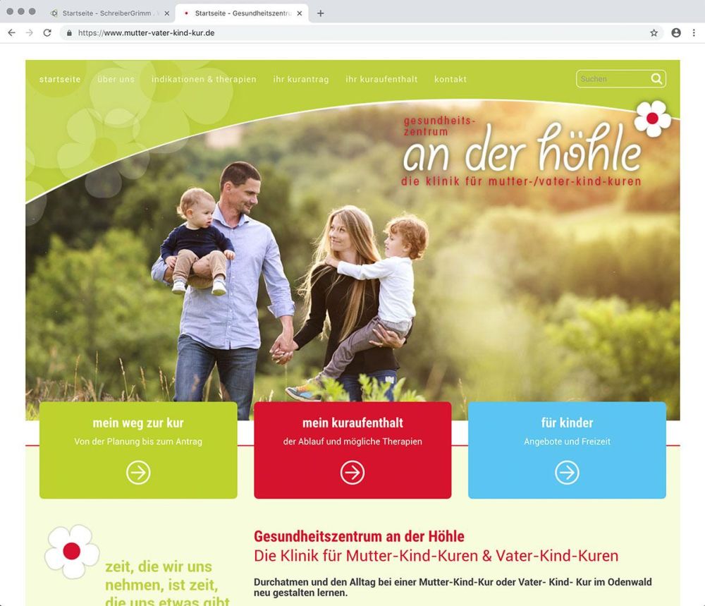 Startseite Gesundheitszentrum Höhle