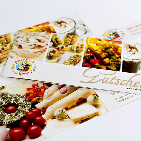 Die Gutscheine im Baker's World