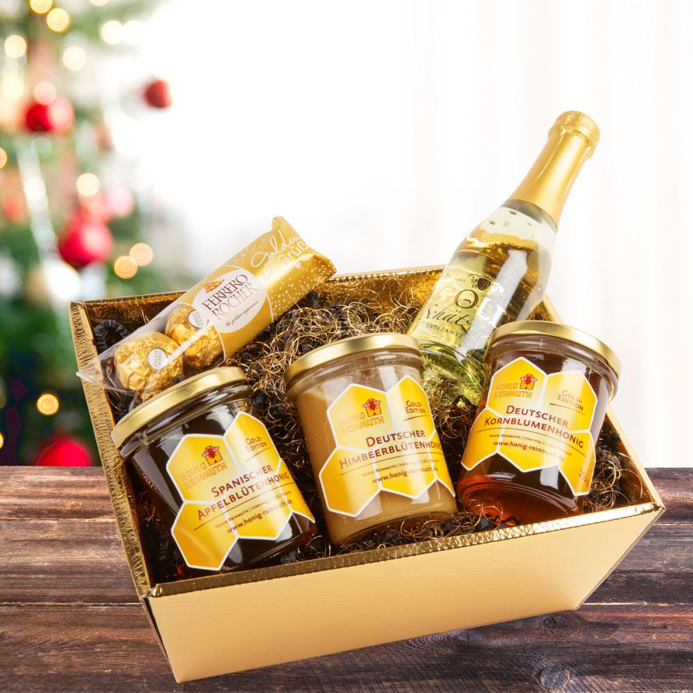 Honig Reinmuth Goldedition im Geschenkkorb