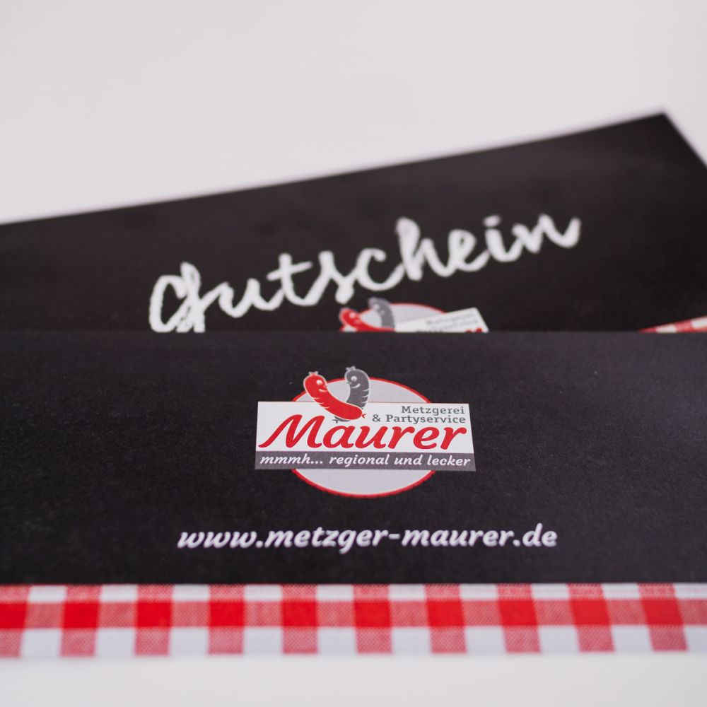 Metzgerei Maurer Gutscheine