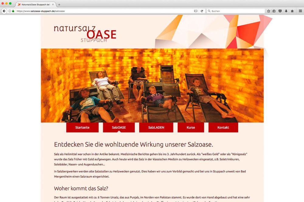 Startseite Salzoase Stuppach