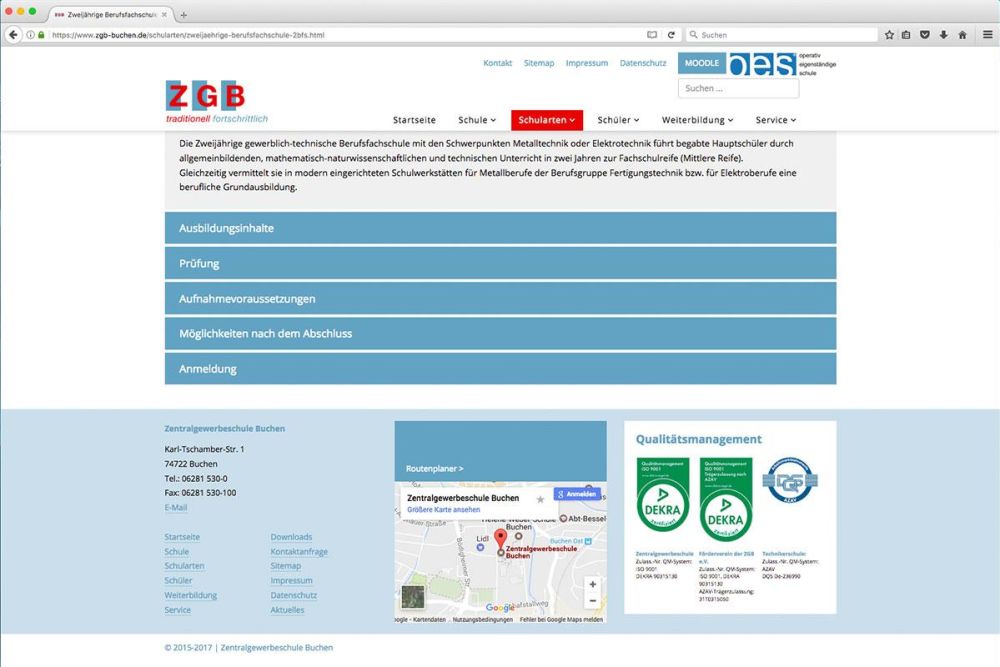 Informationen zum ZGB