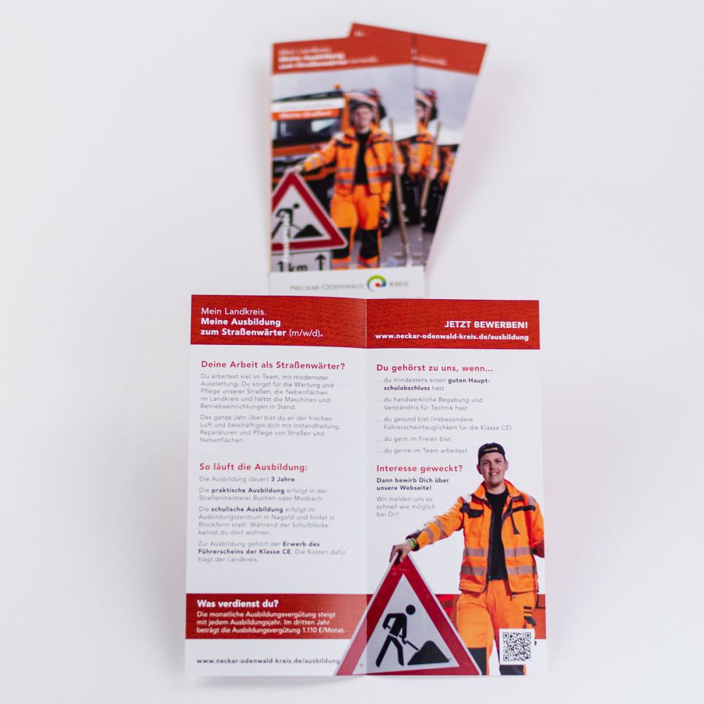 Flyer Straßenwärter