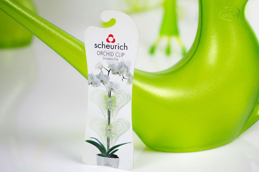 Etikett für Scheurich Orchideen Clip