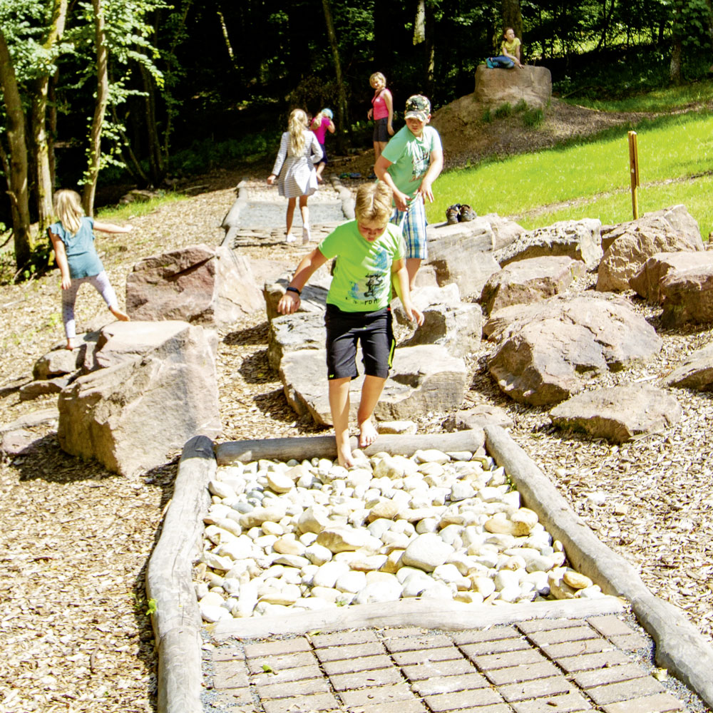 Barfusspfad am Walderlebnispfad