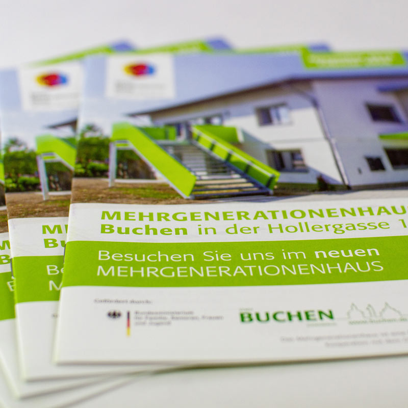 Programmheft für das Mehrgenerationenhaus Buchen