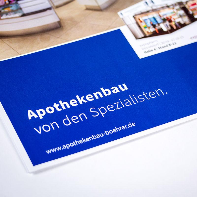 Messe-Flyer für die Böhrer GmbH