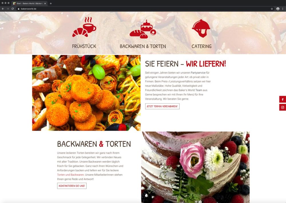 Partyservice Bakers World