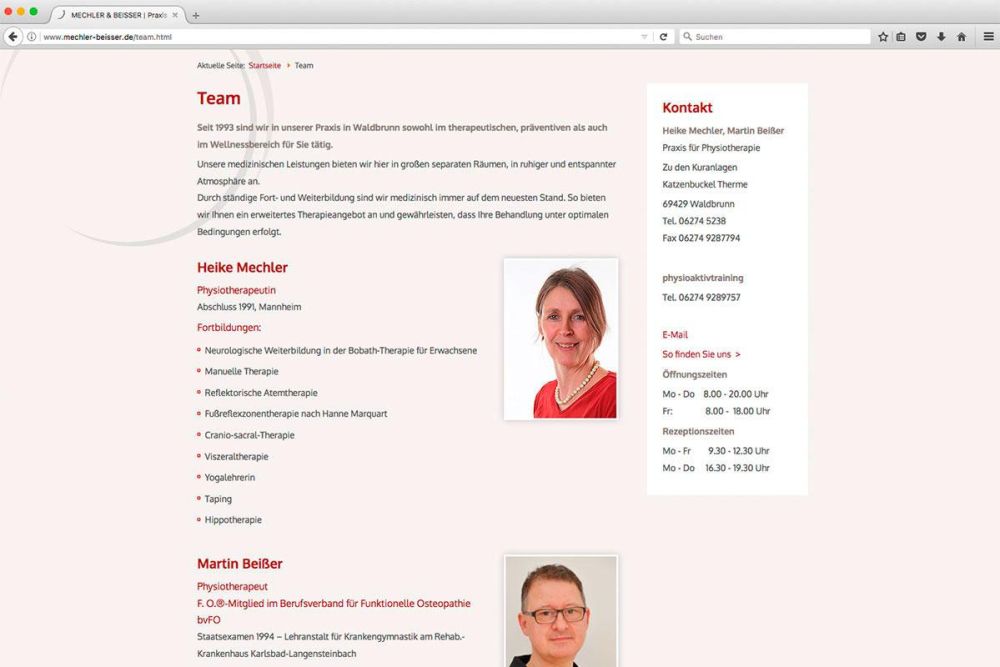 Physiotherapie Team Mechler & Beißer