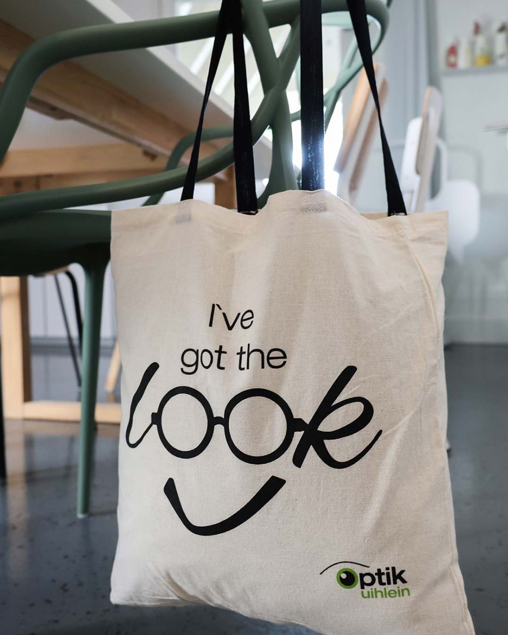 Tragetasche mit I've got the look Text