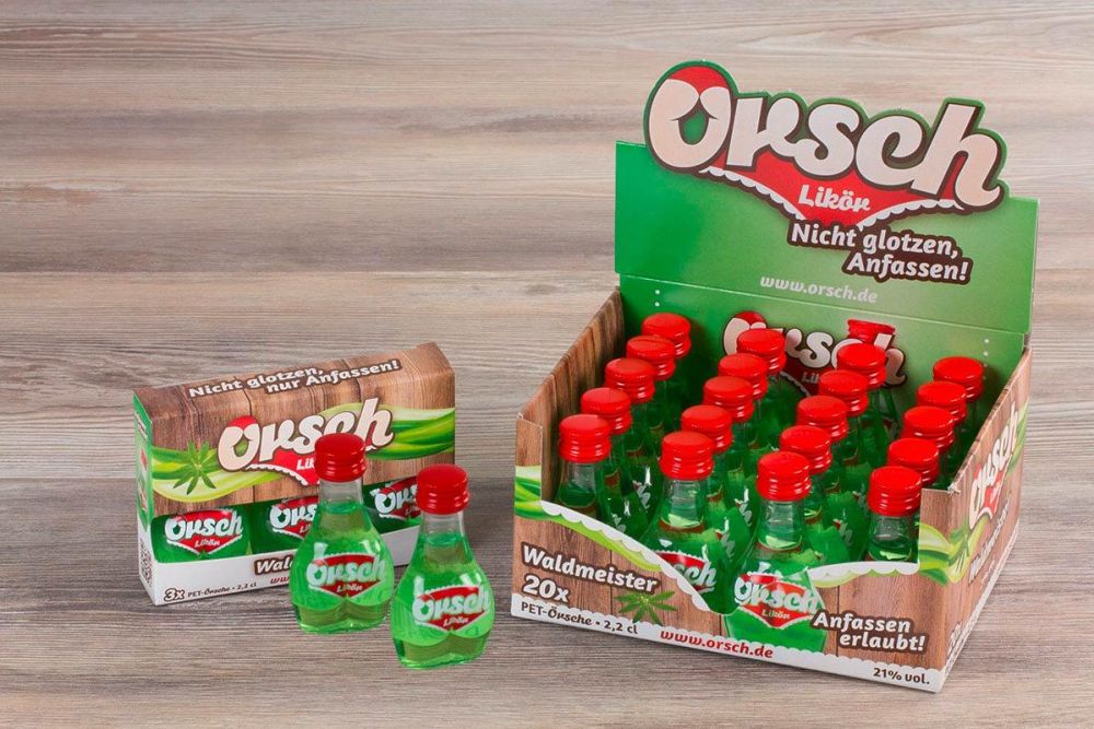 Waldmeister Orsch Einzeln, im dreierpack und im 20er Aufsteller